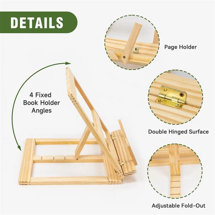 Adjustable Wooden Book Holder price