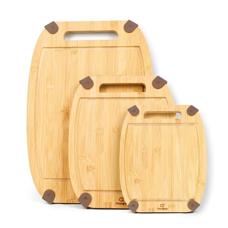 Bamboo Chopping Board Set Of 3