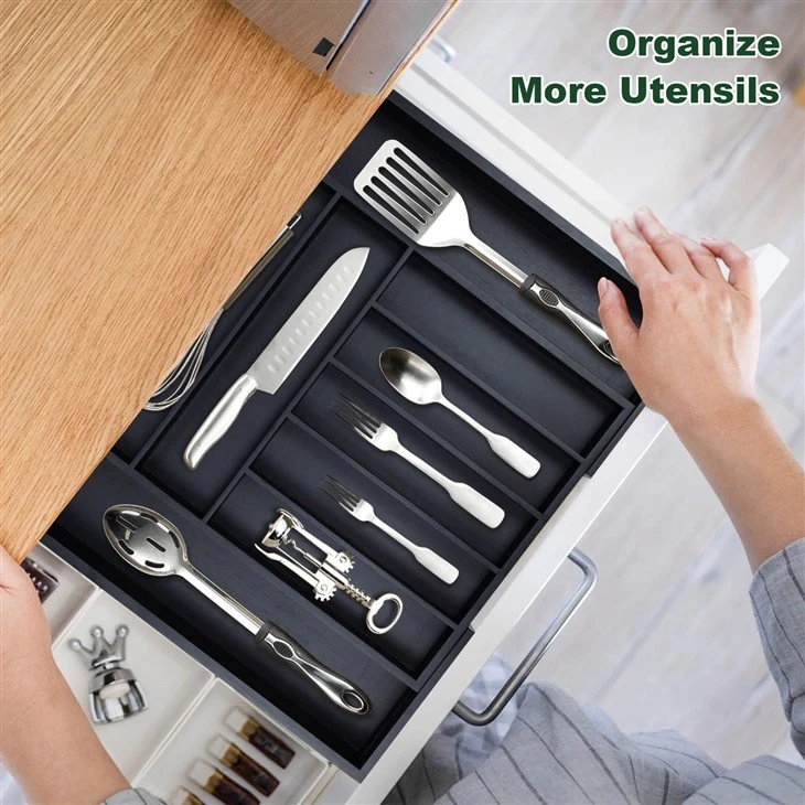 Bamboo Expandable Drawer Organizer best