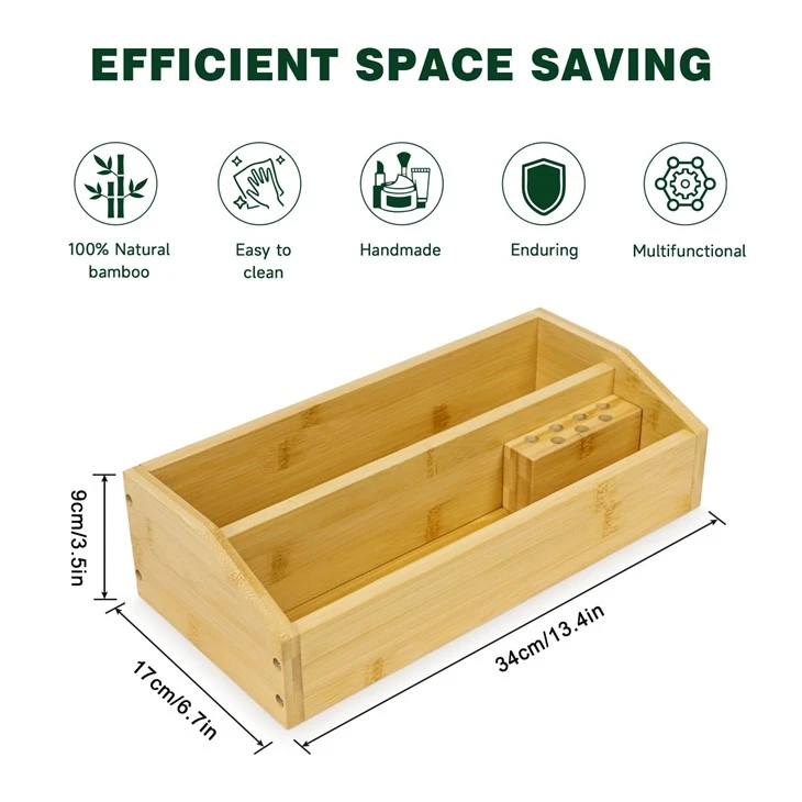 Bamboo Makeup Storage Box price