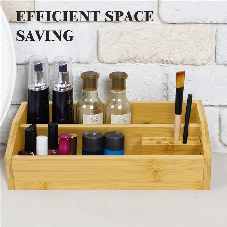 Bamboo Makeup Storage Box best