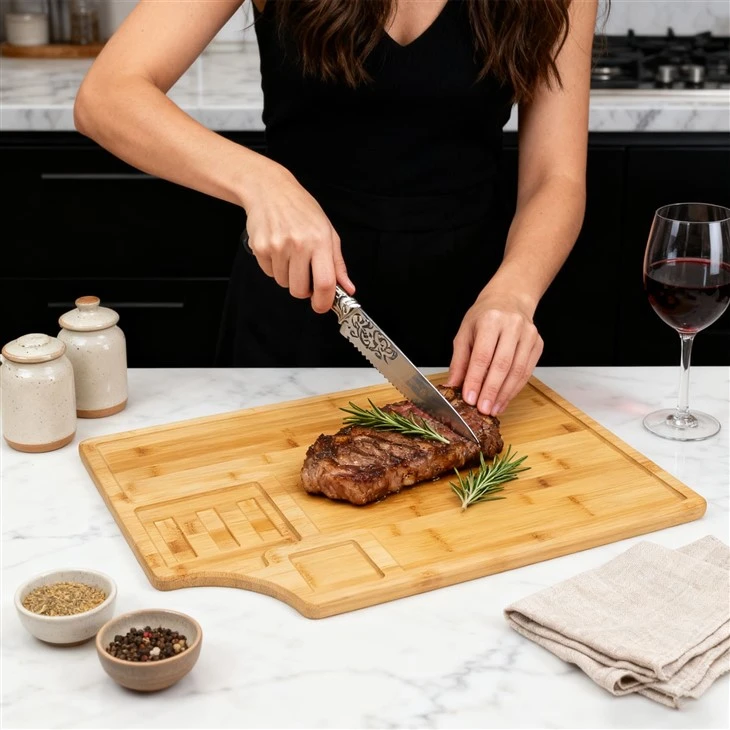 Bamboo Steak Board For Kitchen best