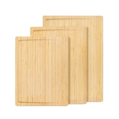 3-piece Bamboo Cutting Boards--the Best Cutting Board For Your Kitchen