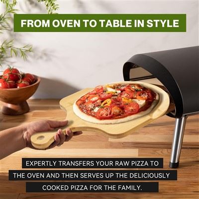 Bamboo Pizza Board With Handles Bamboo Pizza Board With Handles