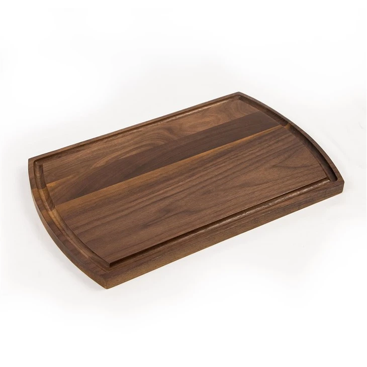 Walnut Wood Chopping Board With Juice Groove manufacturers