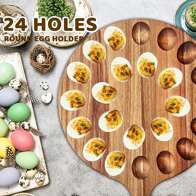 Wooden Deviled Egg Tray suppliers