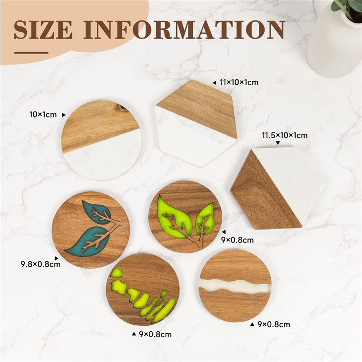 wooden drink coasters (6)