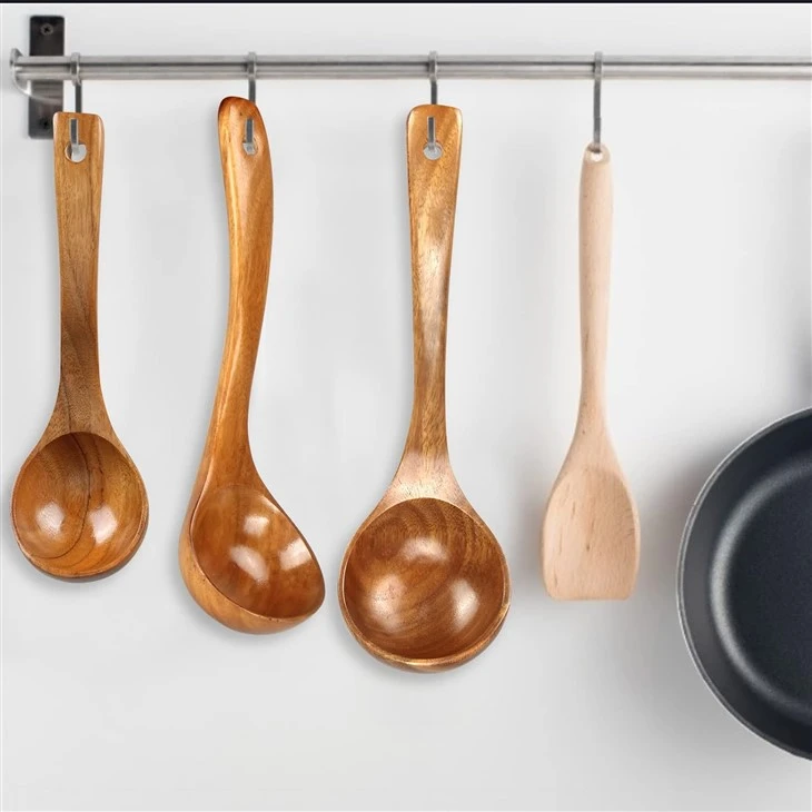 3 Pack Wooden Ladles high quality