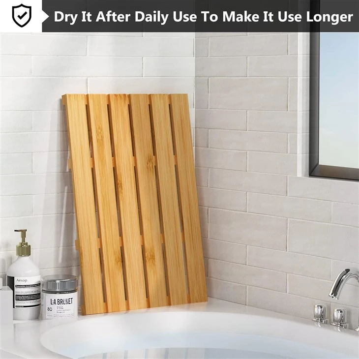 Bamboo Bath Mat factory