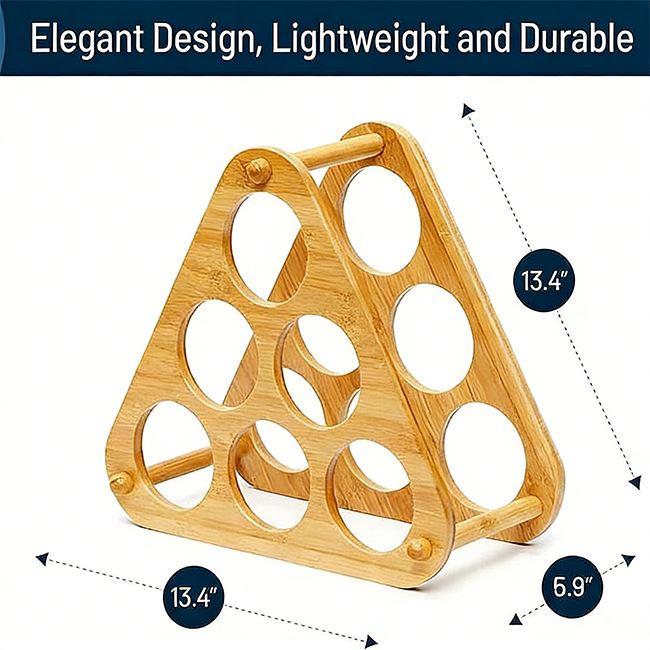 Bamboo Wine Storage And Display Rack best
