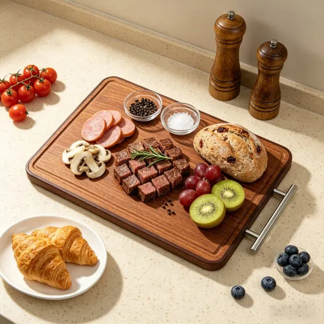 Ebony Cutting Board With Handle best