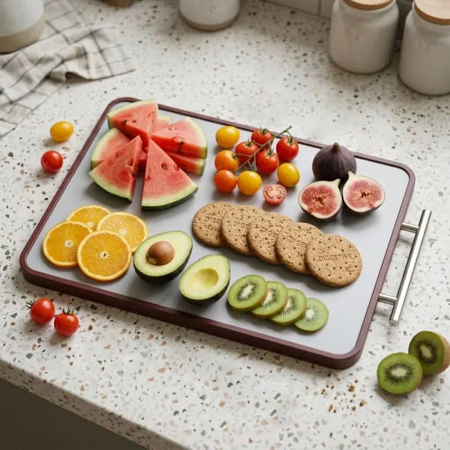 Ebony Cutting Board With Handle high quality