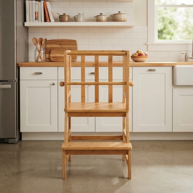 Bamboo Toddler Tower
