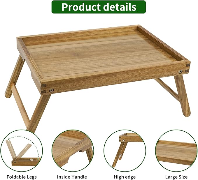 Wooden Breakfast Tray With Folding Legs suppliers
