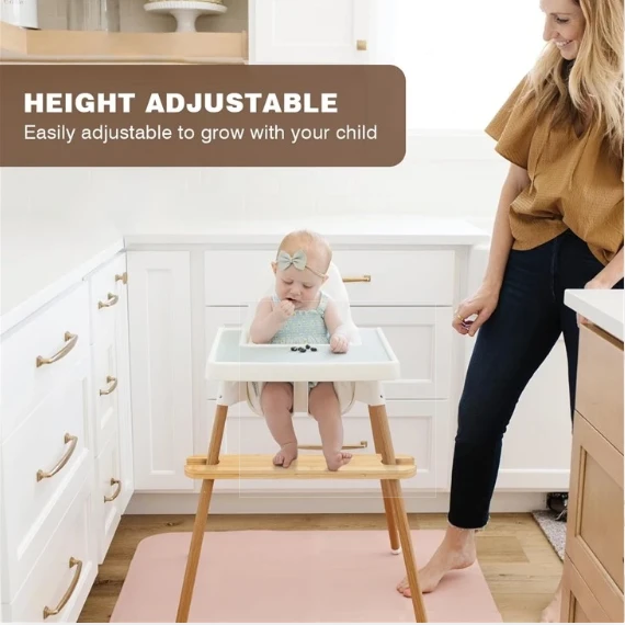 bamboo baby highchairs footrest