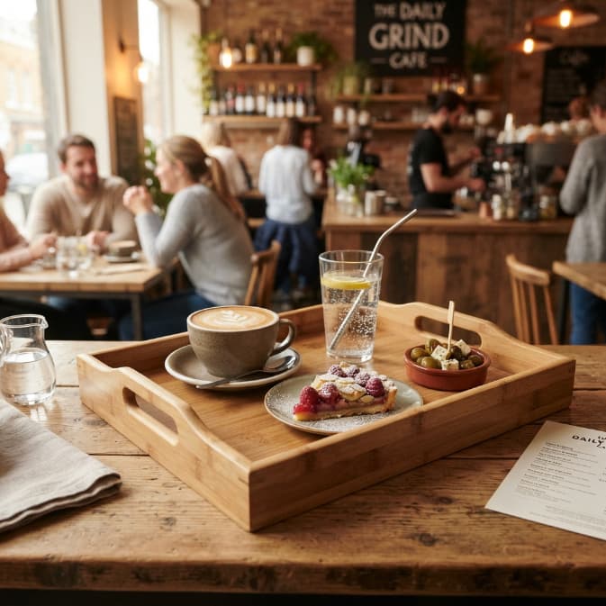 bamboo serving tray