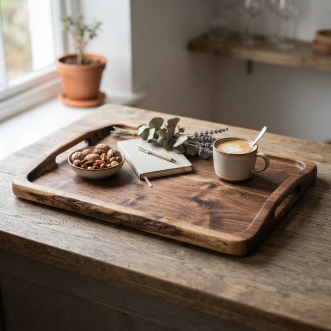 wood serving tray wood serving tray