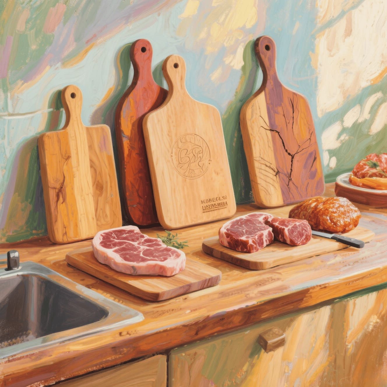 wood cutting board 