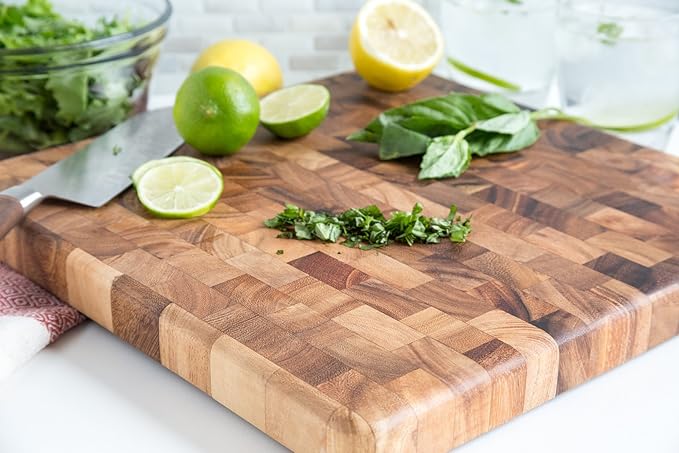 End-grain cutting boards