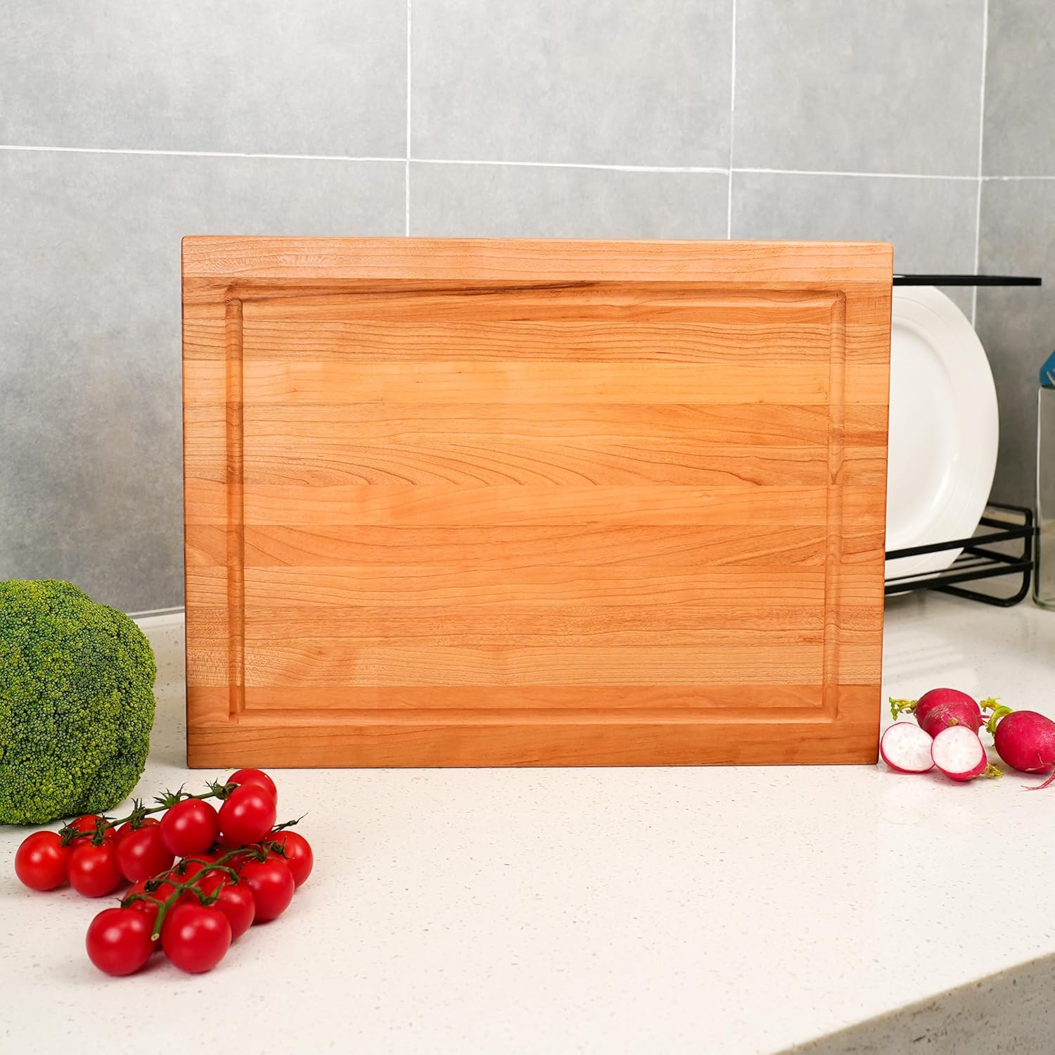 cherry wood cutting board