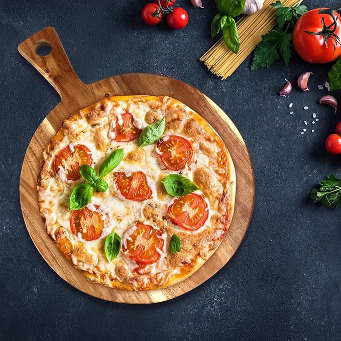 round wood cutting board