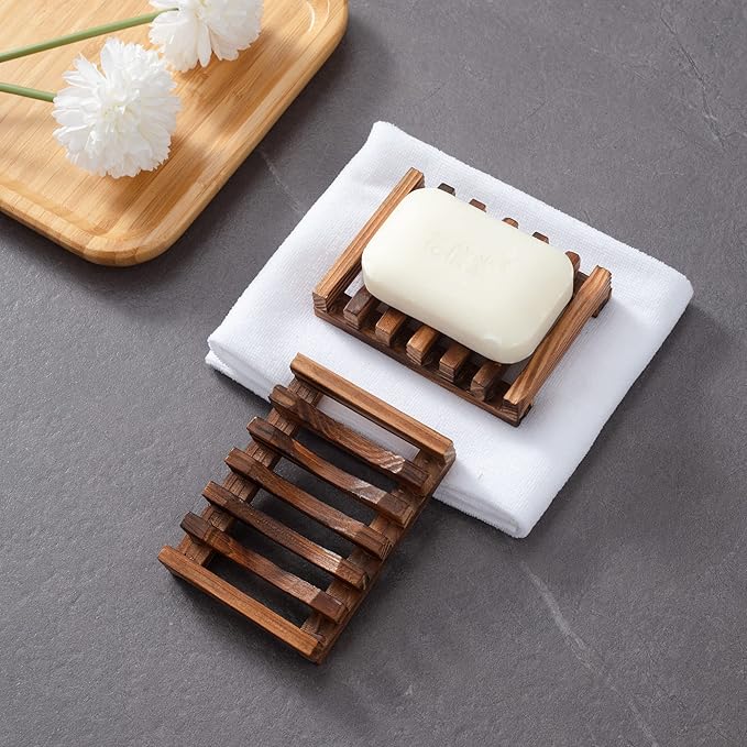 Wooden soap trays