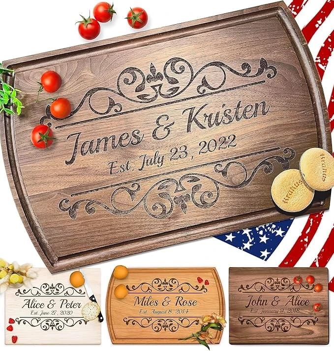 personalized wooden tray
