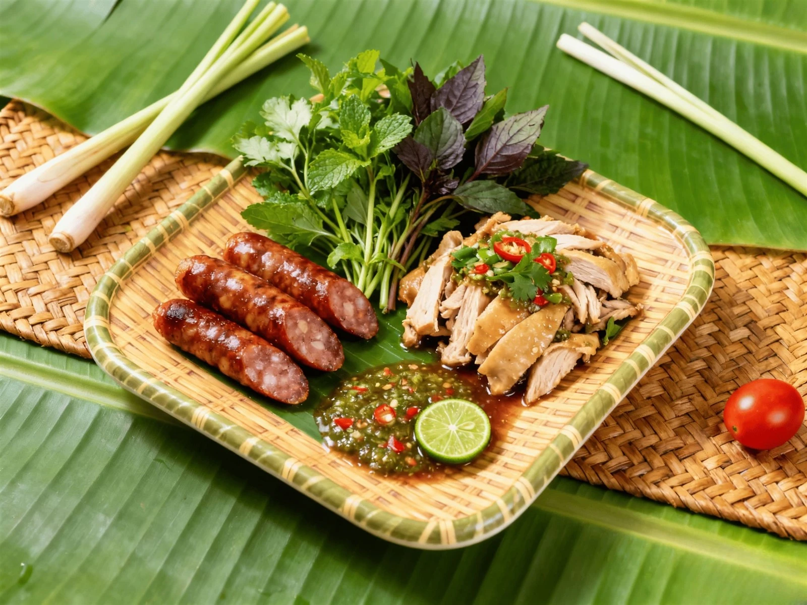 southeast Asian charcuterie board