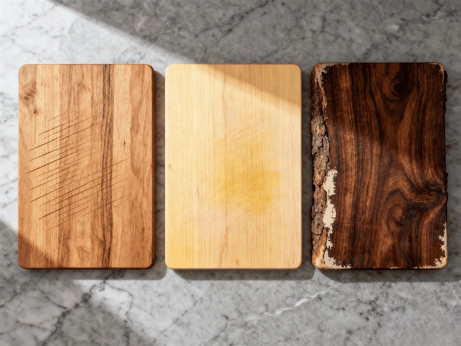 Advantages of acacia wood compared to maple and walnut wood