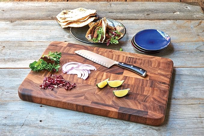 end grain acacia cutting board end grain acacia cutting board