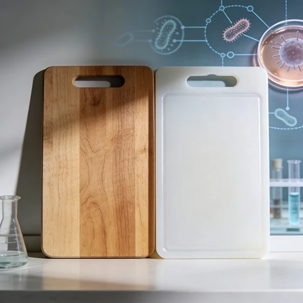 bamboo cutting board compare plastic cutting board
