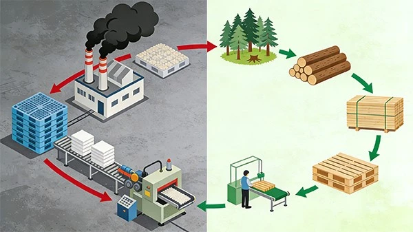 Wooden pallets can support your sustainable development process
