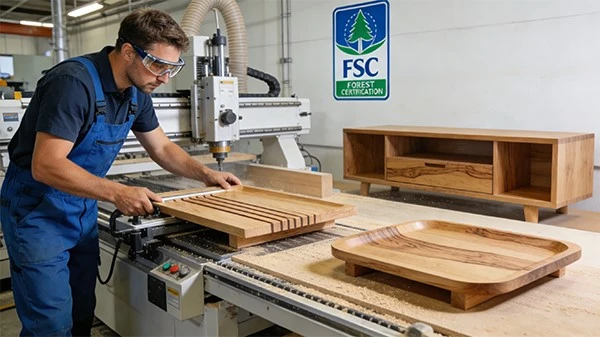 wood tray manufacture