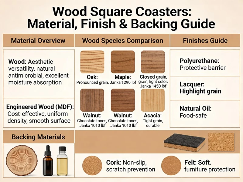 wood coaster