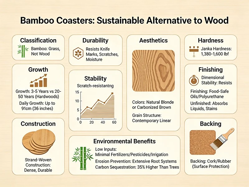 bamboo coaster bamboo coaster