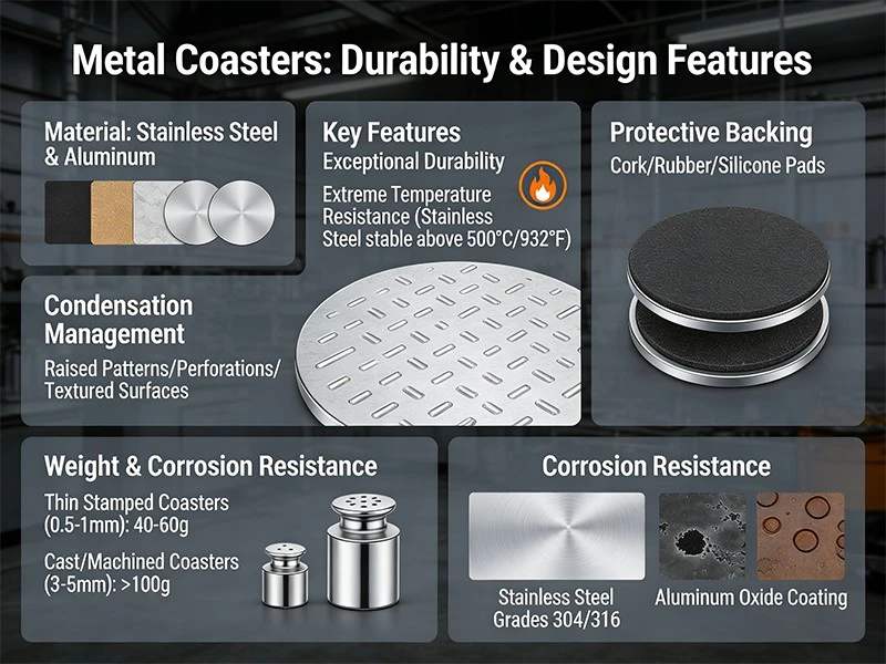 metal coaster