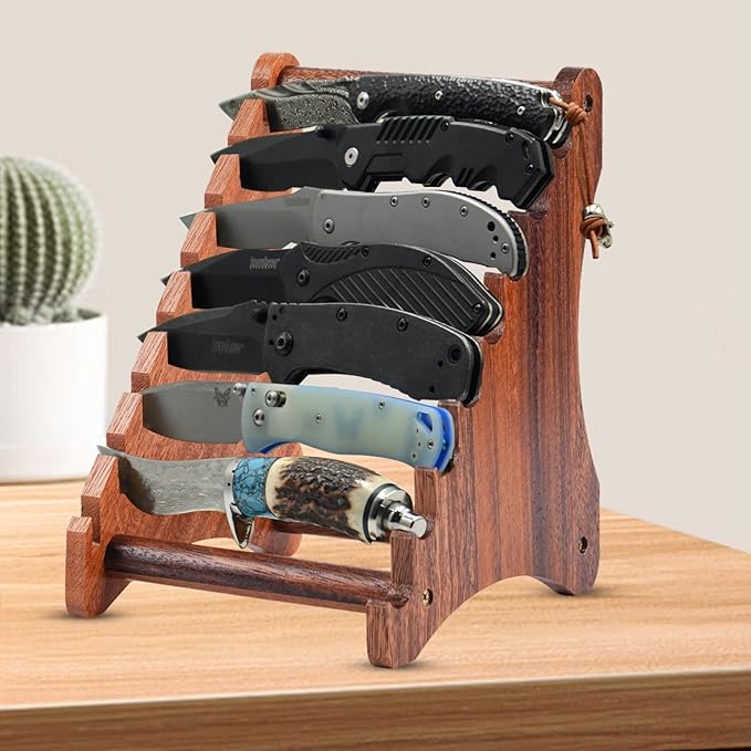 walnut knife block