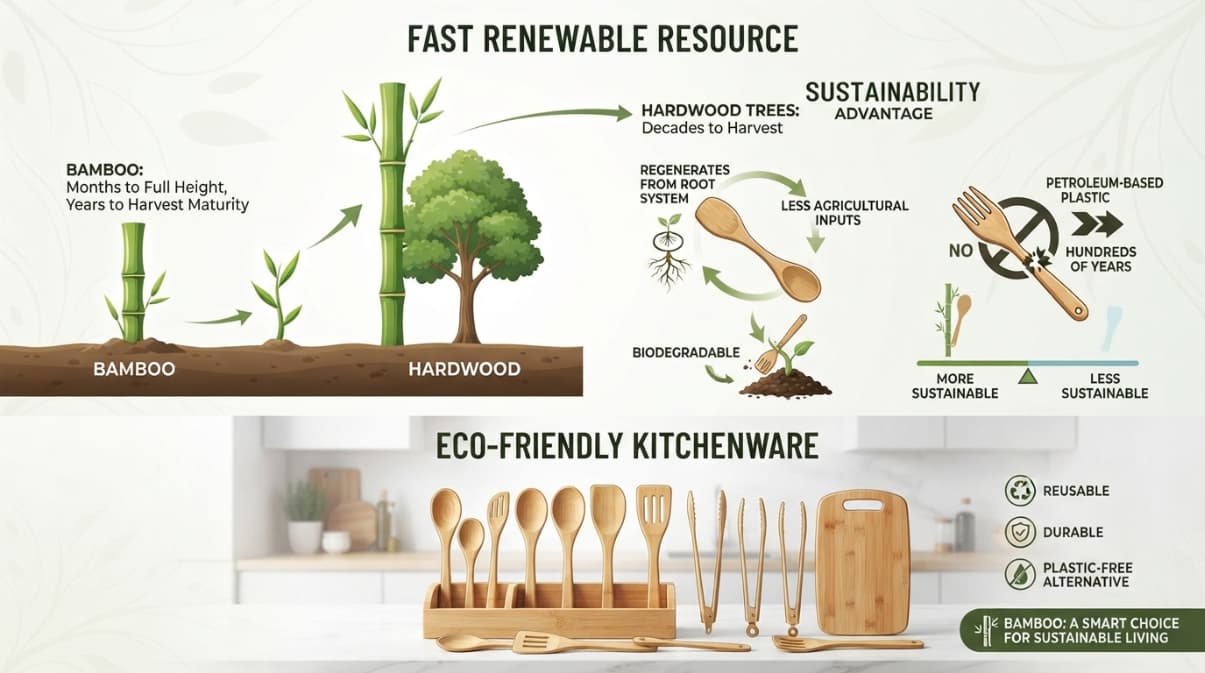 bamboo utensils