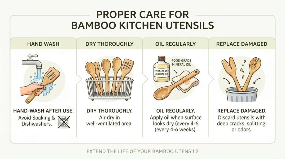 bamboo utensils