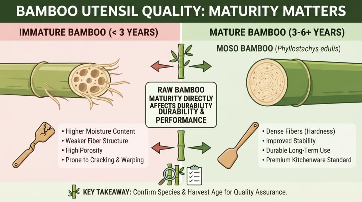 bamboo kitchen utensils