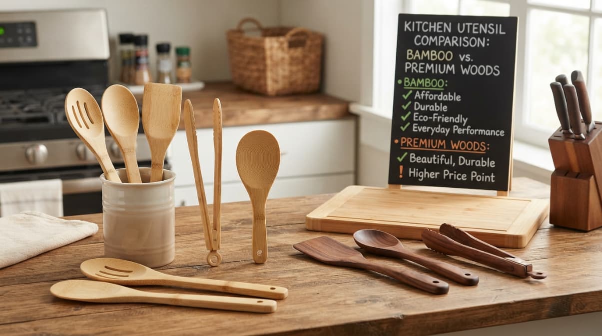 bamboo wood kitchen utensils bamboo wood kitchen utensils