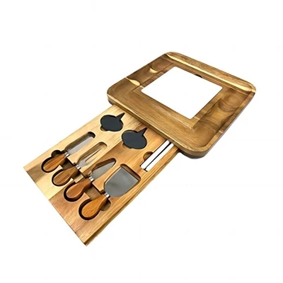 Is Marble Suitable For Cheese Boards? This Wooden Removable Marble Cheese Boa...