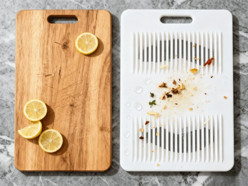 1Comparison of acacia wood cutting boards and plastic cutting boards 1Comparison of acacia wood cutting boards and plastic cutting boards