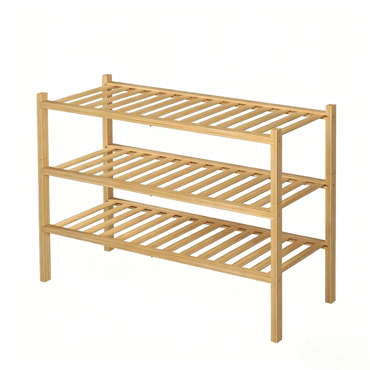 3 Tier Bamboo Shoe Rack manufacturers