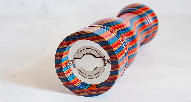 Colorful Wooden Pepper Grinder