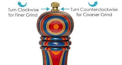 Colorful Wooden Pepper Grinder Colorful Wooden Pepper Grinder