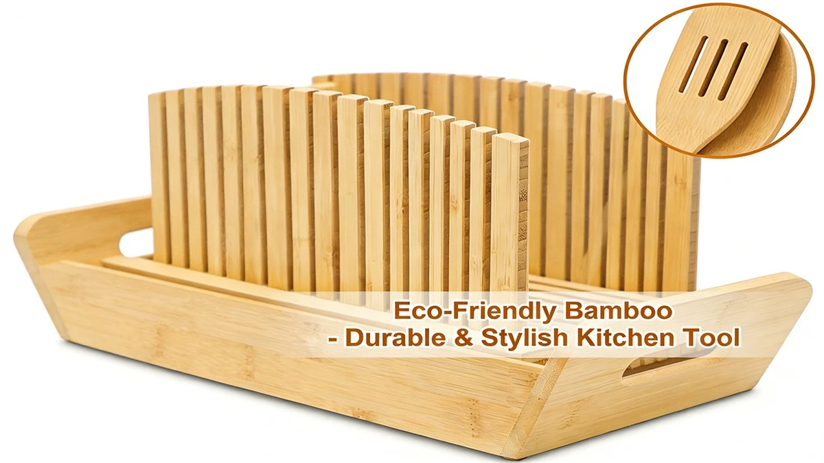 Adjustable Bamboo Bread Cutter with Knife1