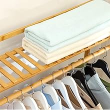 Bamboo Clothing Garment Rack 12