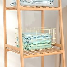 Bamboo Clothing Garment Rack 13