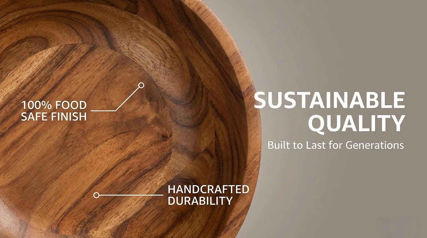 wooden bowl